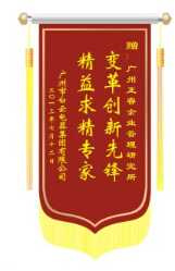 白云電氣集團(tuán)贈送正睿咨詢變革創(chuàng)新先鋒，精益求精專家錦旗